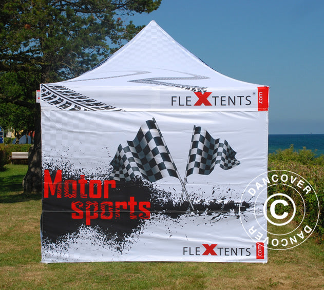 Tente pliante FleXtents Xtreme 50 Racing 3x3m, Edition limitée