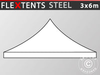 Toiture pour Tente pliante FleXtents Steel et Basic v.3 3x6m, Blanc