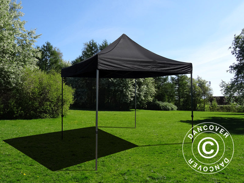 Tente pliante FleXtents Basic v.3, 3x3m Noir