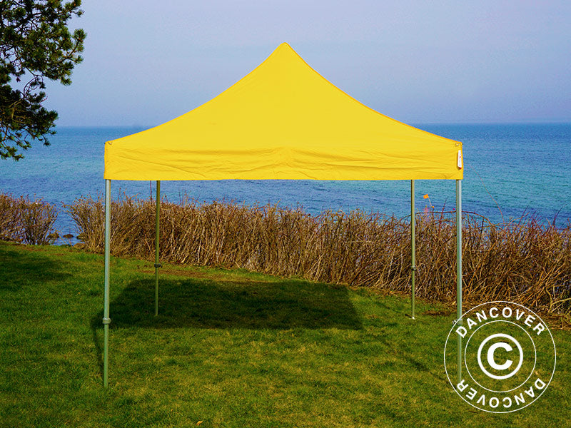 Gazebo pieghevole FleXtents PRO Steel 3x3m Giallo
