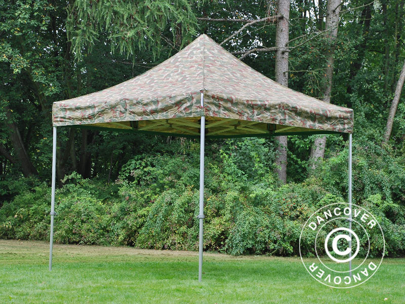 Tente pliante FleXtents PRO Steel 3x3m Camouflage