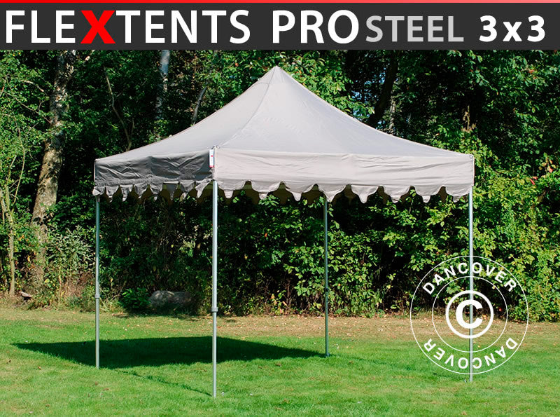Faltzelt FleXtents PRO Steel