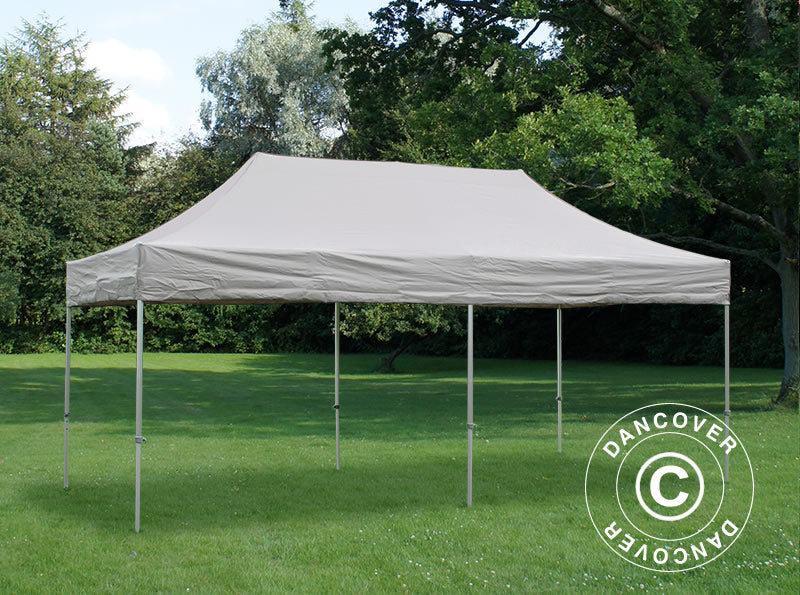 Gazebo pieghevole FleXtents PRO Steel 3x6m Latte