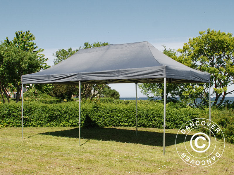 Faltzelt FleXtents PRO Steel 3x6m Grau