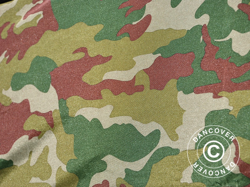 Tente Pliante FleXtents PRO Steel 3x6m Camouflage, avec 6 cotés