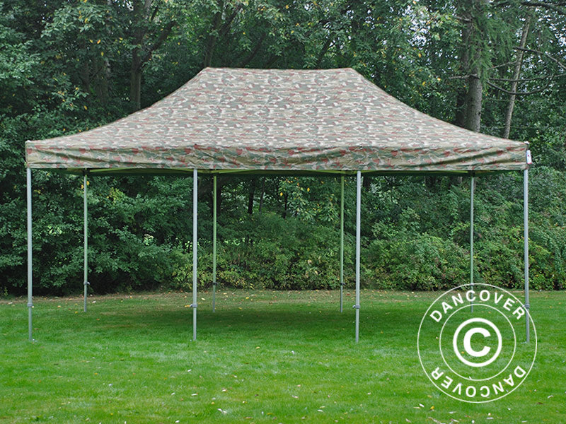 Tente pliante FleXtents PRO Steel 4x6m Camouflage