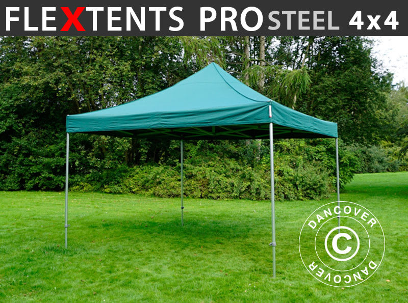 tente pliante 4x4 Tente Pliante FleXtents Steel+. Tente Pliante 4x6m. Tente Pliante Blanc. Acheter la Tente Pliante maintenant