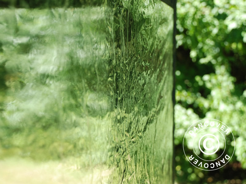 Faltzelt FleXtents Steel 4x4m Schwarz, mit 4 Seitenwänden