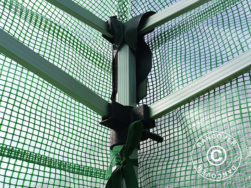 Serra FleX 3x3m, PE, Trasparente/Verde