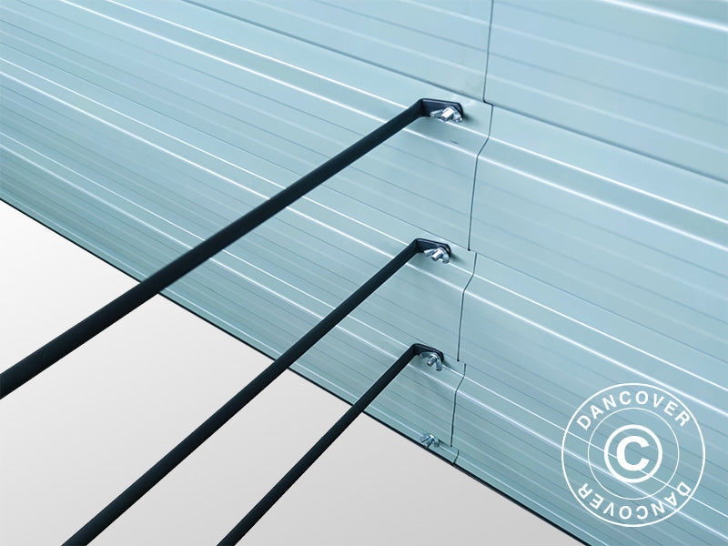 Hochbeet, 0,9x2,44x0,47m, 1000l, Anthrazit