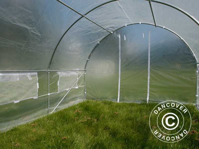 Serre Tunnel 3x4,5x2m, 13,5m², Transparent