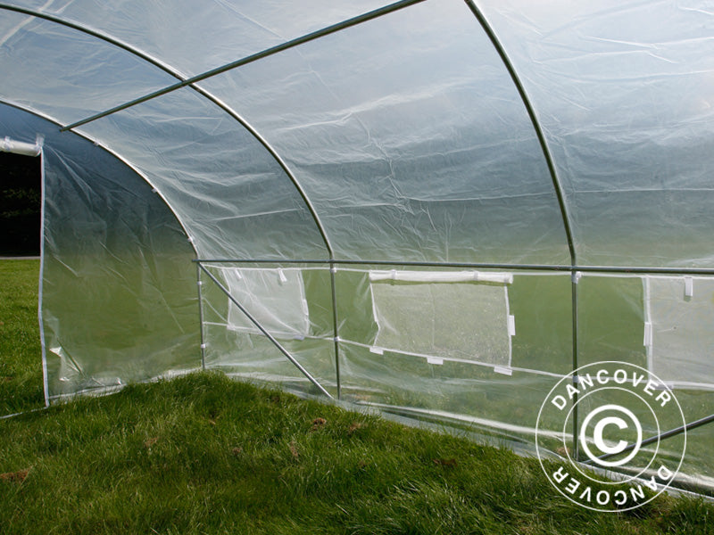Serre Tunnel 3x4,5x2m, 13,5m², Transparent