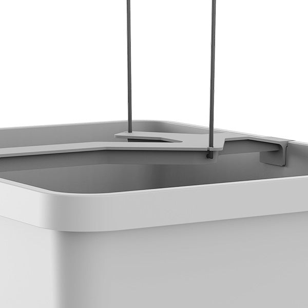 Jardinière, CURT CUCUMBER, avec piquet et réservoir d’eau, Gris clair