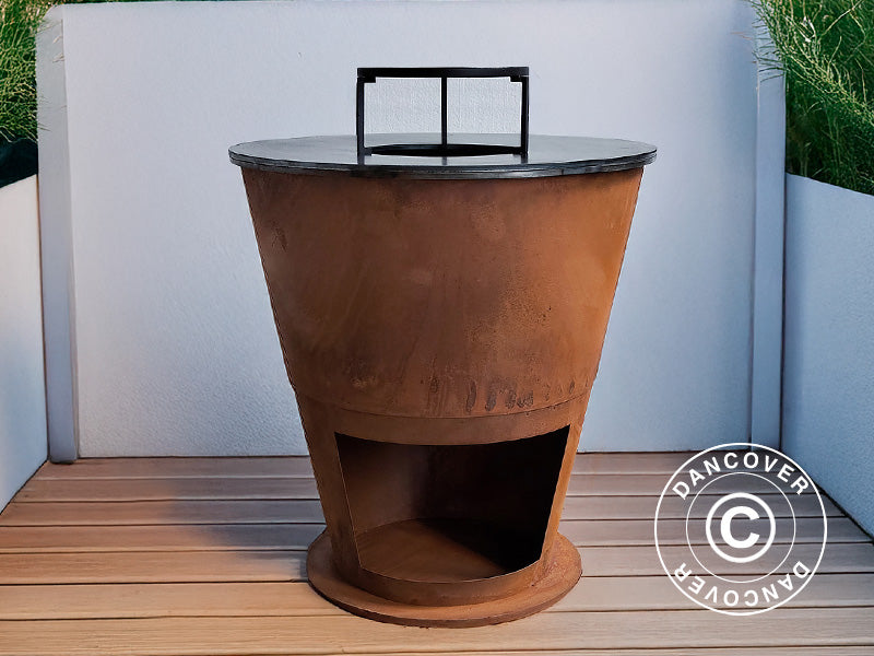 Braciere, Ø74,5x80cm, Ruggine