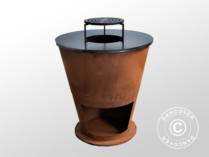 Braciere, Ø74,5x80cm, Ruggine