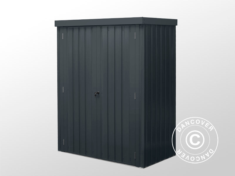 Abri de jardin, armoire en acier 1,4x0,81x1,8m, 1,13m², ProShed®, Anthracite