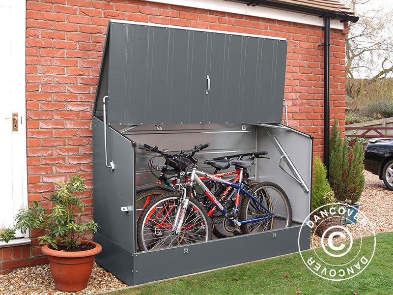 Le rangement pour vélo, Protect-a-Cycle, Trimetals, 1,96x0,89x1,33m, 1,74m², Anthracite