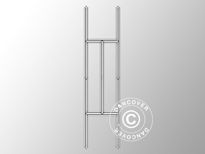 Cadre pour le sol pour abri de jardin, ProShed®, 2,01x1,21m