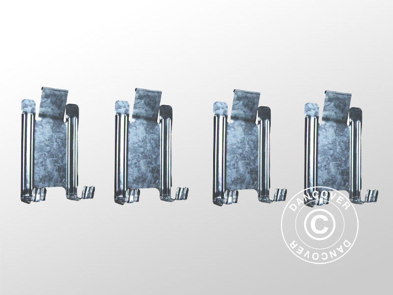 Crochet en acier pour abri de jardin, ProShed®, 4 pcs