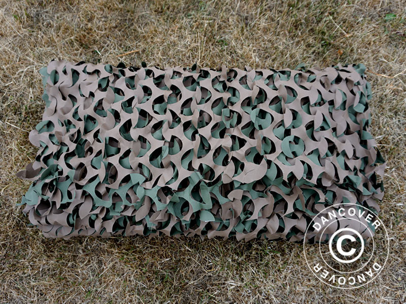 Camouflage-Netz Woodland PRO LIGHT, 2,4x3m