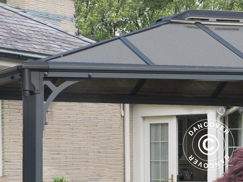 Pavillon Martinique 2,96x3,6m, Anthrazit