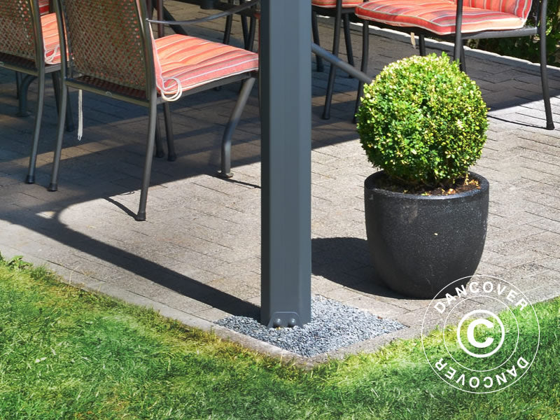 Pavillon Martinique 3,59x4,93m, Anthrazit