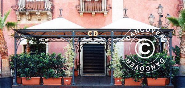 Gazebo da giardino Malatesta 5x5m