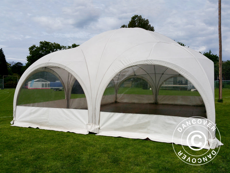 Kuppelzelt Multipavillon 6x6m, Weiß