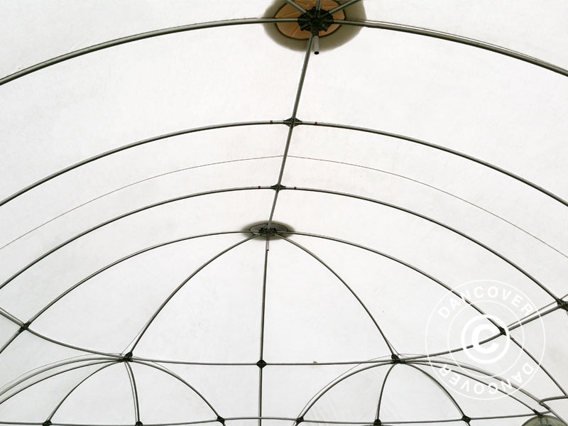 Kuppelzelt Multipavillon 6x9m, Weiß