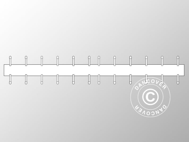 Kuppelzelt Multipavillon Regenrinne