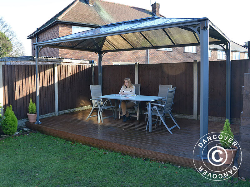 Pavillon Martinique, Palram/Canopia, 2,96x4,3m, Anthrazit