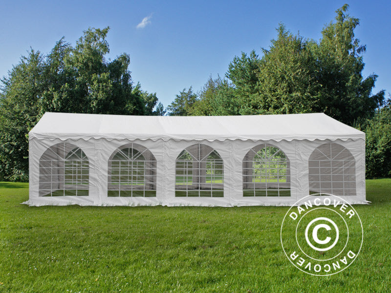 Tendone per feste Original 5x10m PVC 900, Bianco