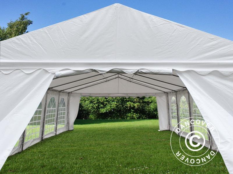 Tendone per feste Original 5x10m PVC 900, Bianco