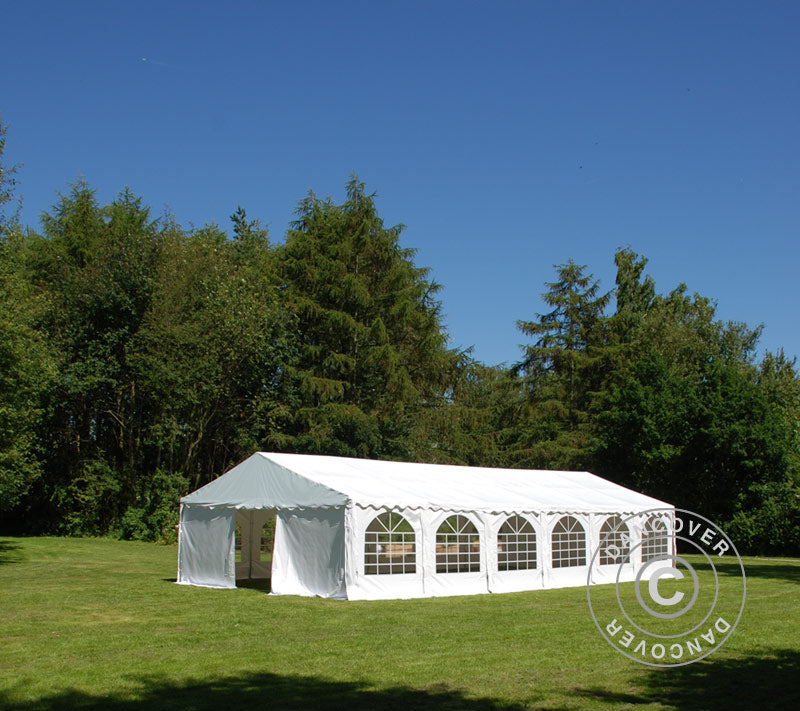 Tendone per feste Exclusive 6x12m PVC 900, Bianco