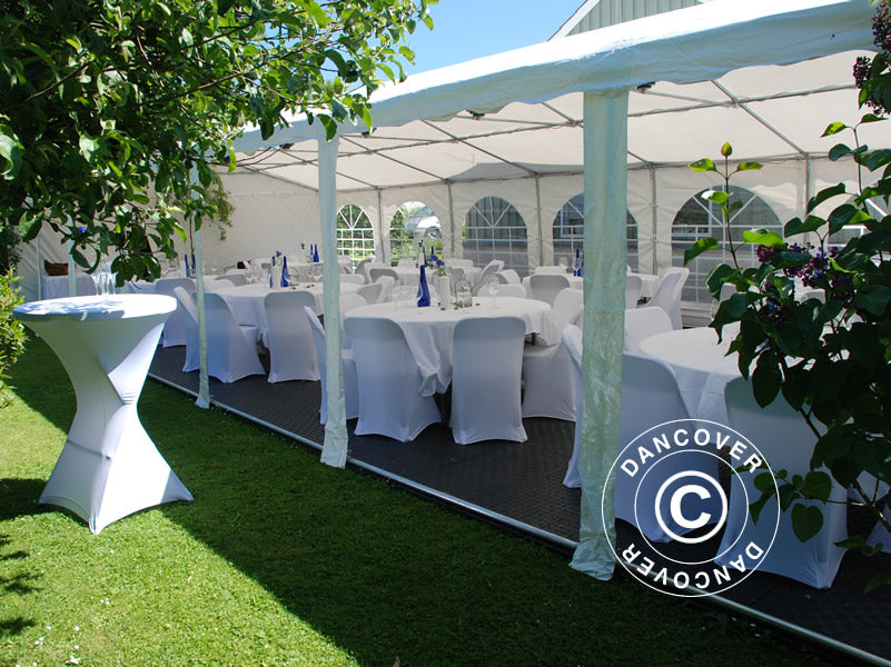 Tendone per feste, Exclusive CombiTents® 900 6x14m, 5 in 1, Bianco