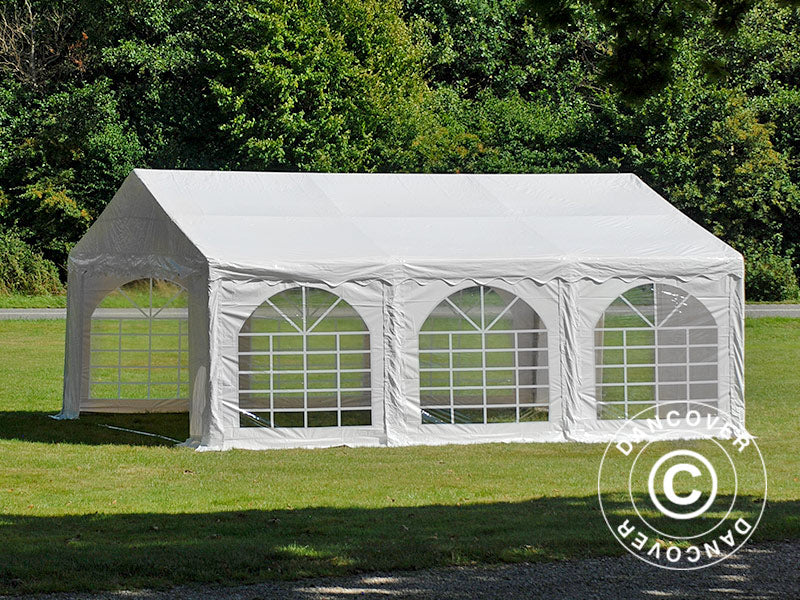 Partyzelt Original 6x6m PVC 900, Weiß