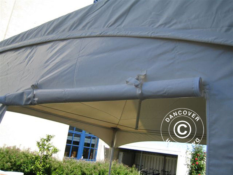 Tendone per feste Pagoda PartyZone 5x5m, PVC, Bianco