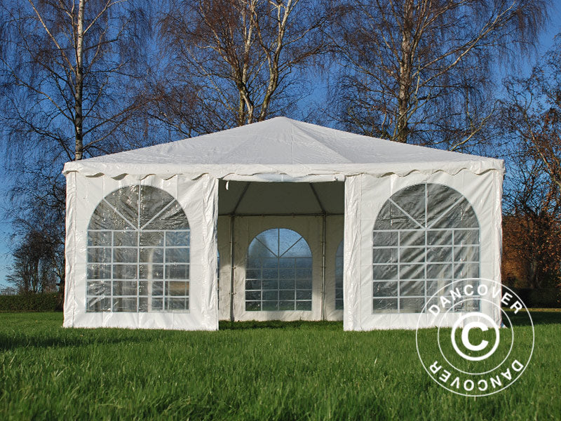 Tendone per feste Pagoda Exclusive 6x6m PVC, Bianco
