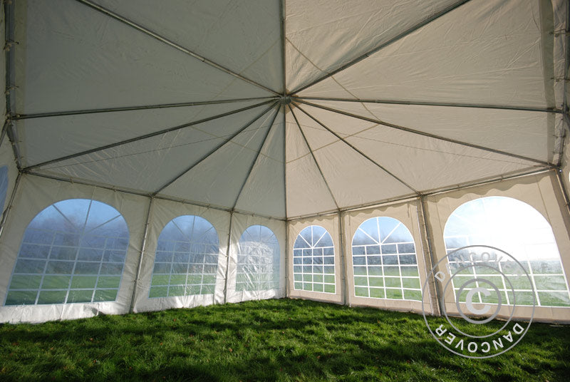 Tendone per feste Pagoda Exclusive 6x6m PVC, Bianco