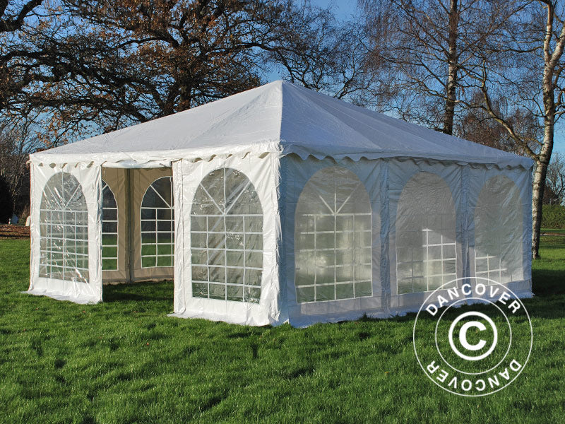 Tendone per feste Pagoda Exclusive 7x7m PVC, Bianco