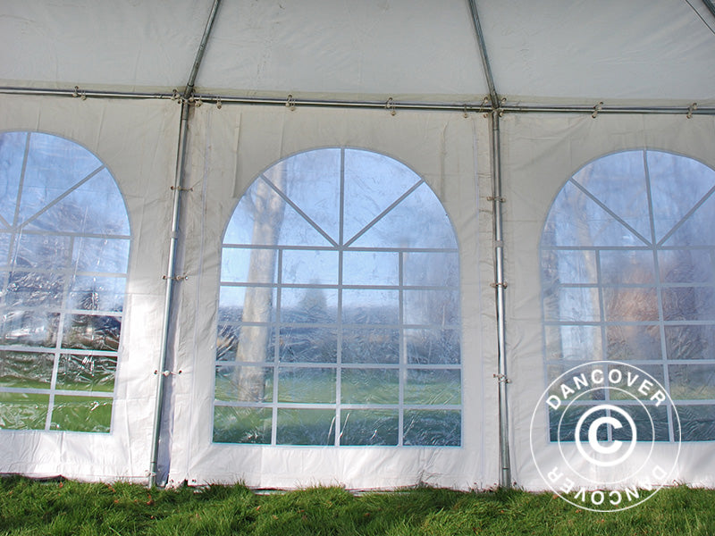 Tendone per feste Pagoda Exclusive 7x7m PVC, Bianco