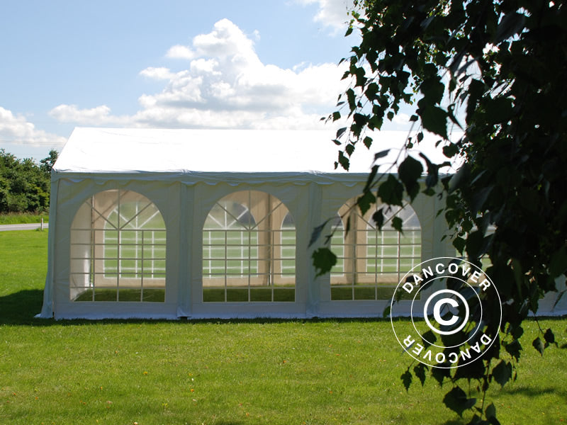 Tendone per feste SEMI PRO Plus 3x6m PVC 900, Bianco