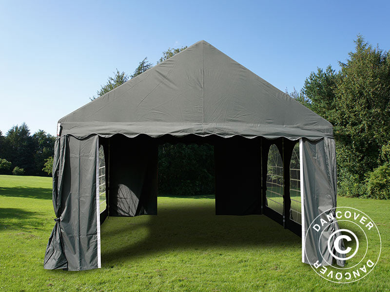 Tendone per feste UNICO 4x4m, Grigio scuro
