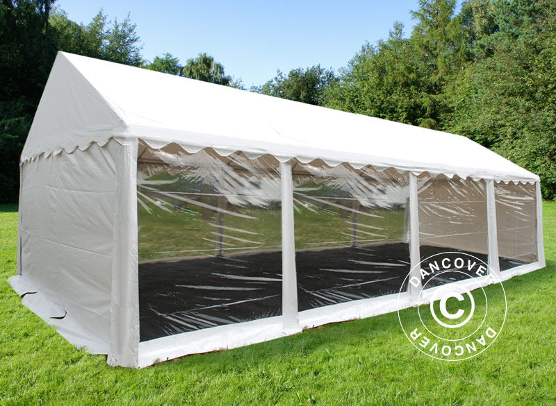 Tendone per feste Original 4x8m PVC 900, Panoramiche, Bianco