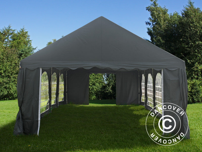 Tendone per feste UNICO 4x8m, Grigio scuro