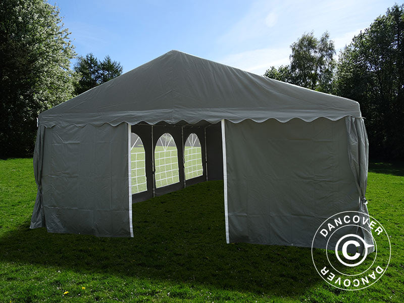 Tendone per feste UNICO 5x8m, Grigio scuro