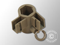 Raccord pour pied d'angle, Gris