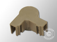 Raccord supérieur pour pied d'angle, Gris