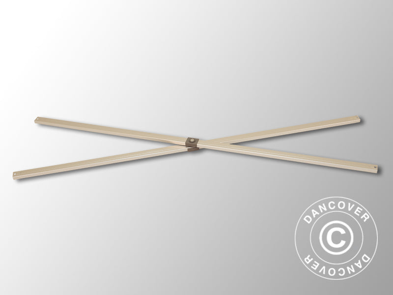 Barra per sistema a forbice, 2m, Raccordo Grigio