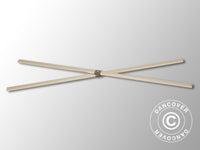 Komplette Scherenstangen, 1m, Grau